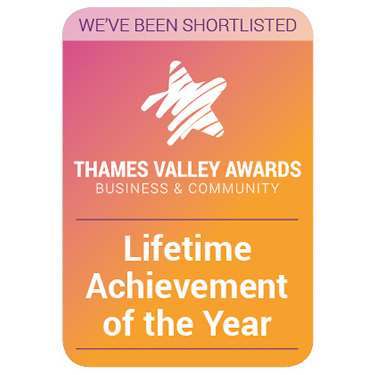 Short Listed! Thames Valley Awards - Lifetime Achievement of the Year